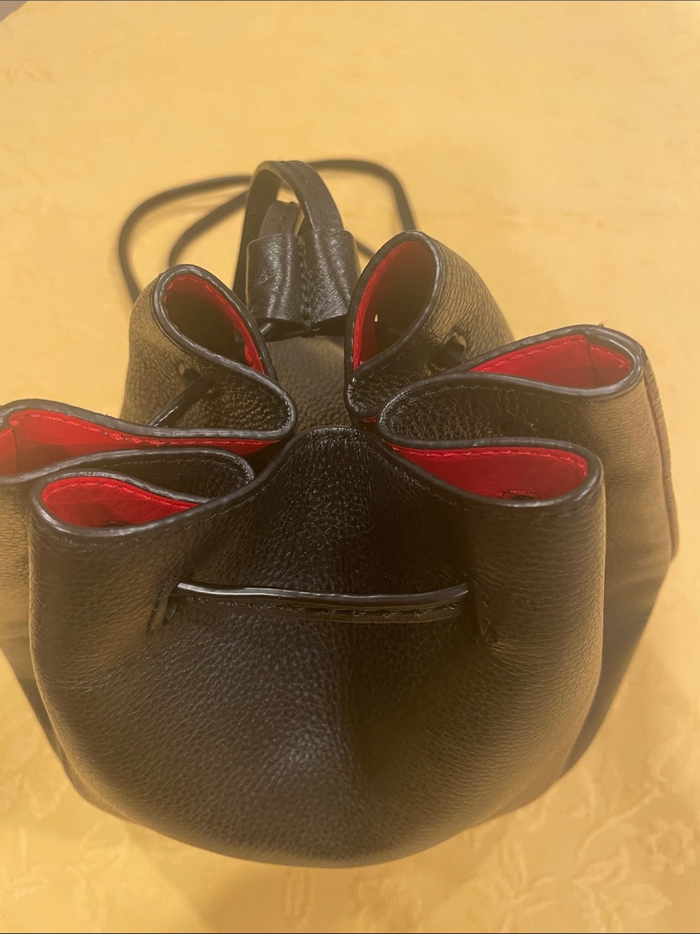 Kate Spade Saturday Leather Drawstring Backpack - Picture 4 of 10